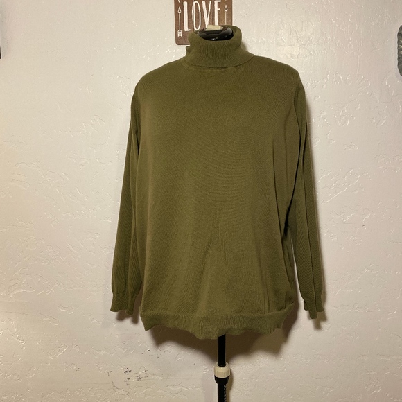 d & co. essentials turtle neck, size 1X - Picture 1 of 8
